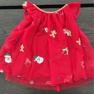 Zunie Christmas dress 12 months